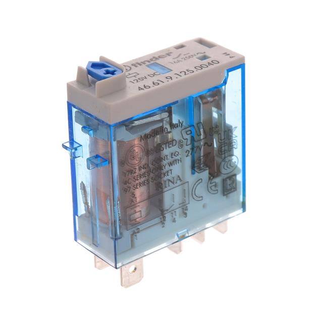 46.61.9.125.0040 Finder Relays, Inc.  Power Relays Over 2 Amps